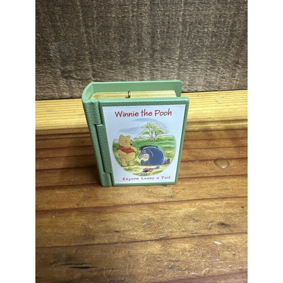 Vintage Winnie the Pooh Book Ornament Eeyore Loses A Tail Hallmark 1990s - Picture 1 of 5